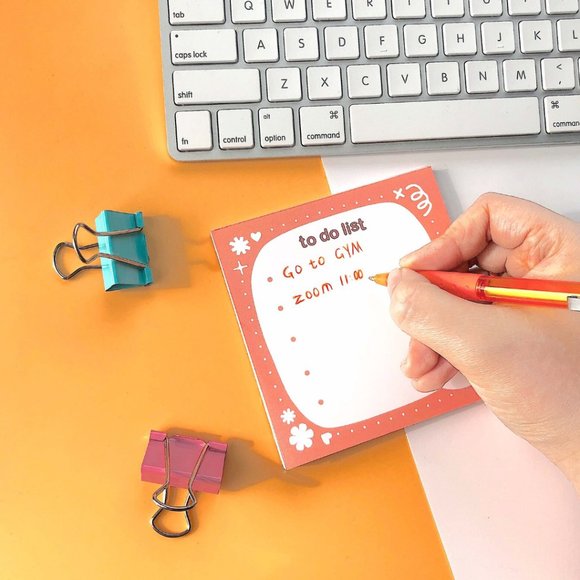 Bunny Memo Pads | 50 Sheets | Mini Note Pad | 3 PCS Per Order | Stationary Gift - Picture 3 of 4